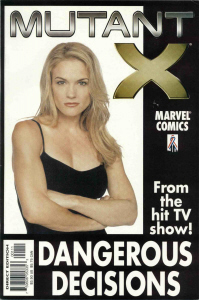 Mutant X: Dangerous Decisions Actress Victoria Pratt, who played Shalimar Fox on the TV series, stands with her arms crossed.