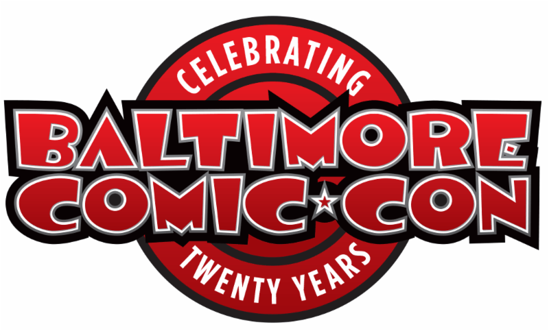 Baltimore Comic-Con 20 Year Logo