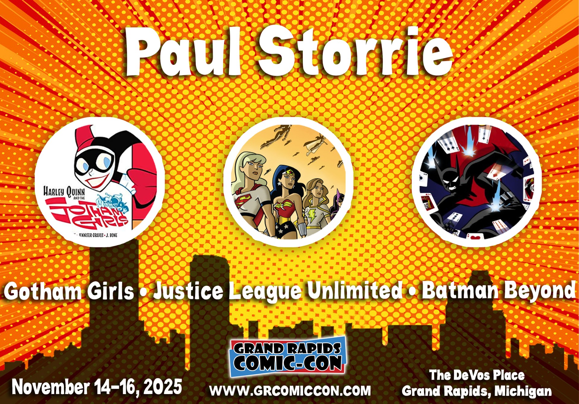 Grand Rapids Comic-Con 2025 Promotional Slide